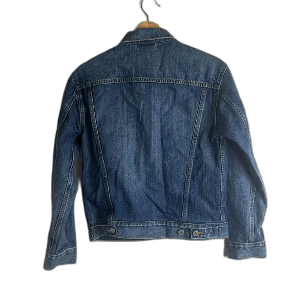 Levi’s Classic Denim Y2K button up‎ Jacket pockets size XS cute 90s style - Image 8