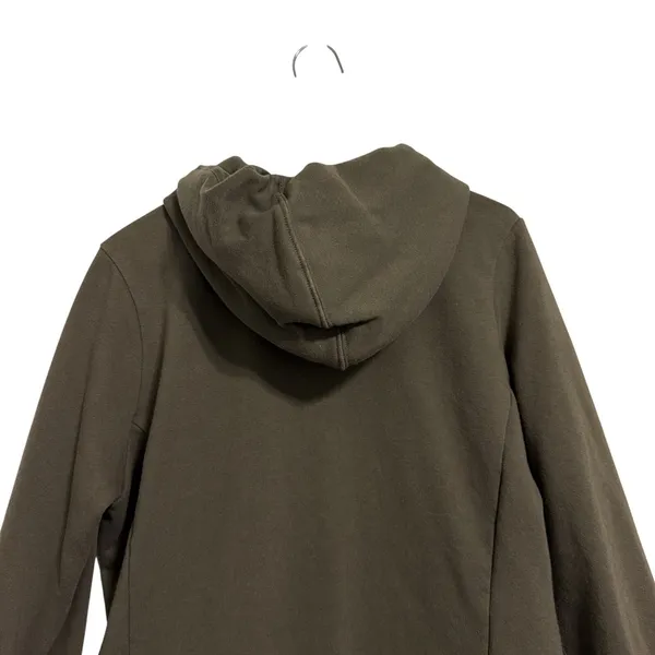 The North Face Womens Olive Green‎ Vertical Logo Pullover Hoodie L NF0A3NVX SP19 - Image 11