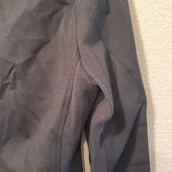 *30off3* Women's Black Asymmetrical‎ Zip Jacket Size M Casual - Image 6