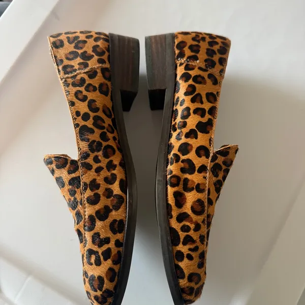 Lucky Brand Animal Print Flats Loafers Womens 7 - Image 6