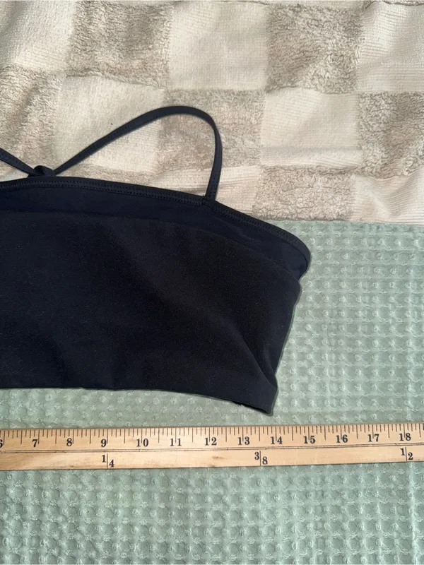 NWOT Vuori Black Hot Mesh Bra - Image 2