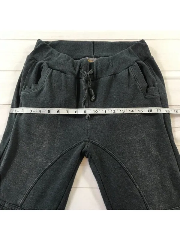 Aviator Nation Black & Yellow Track Pants Label Detail - Image 10