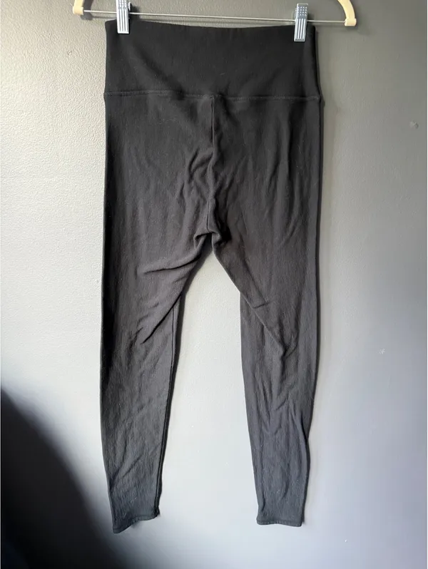 Orvis Classic Collection Black Leggings Size Large - Image 2