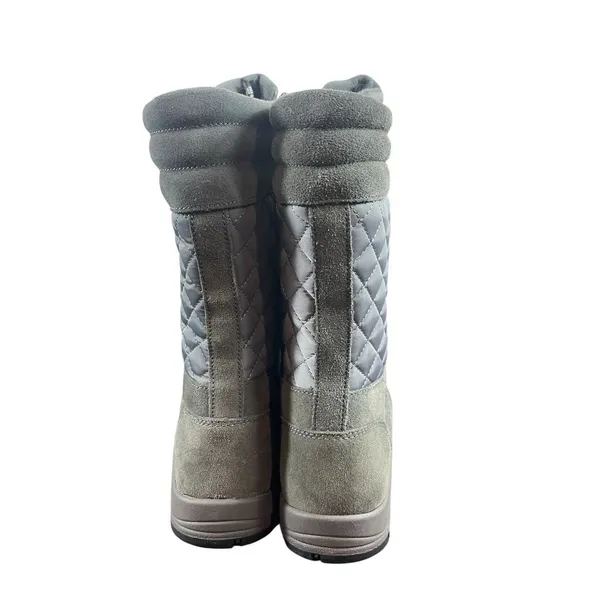 NORTIV 8 Winter Snow Boots Womens 10 Gray Mid Calf Waterproof Thinsulate NWT - Image 4
