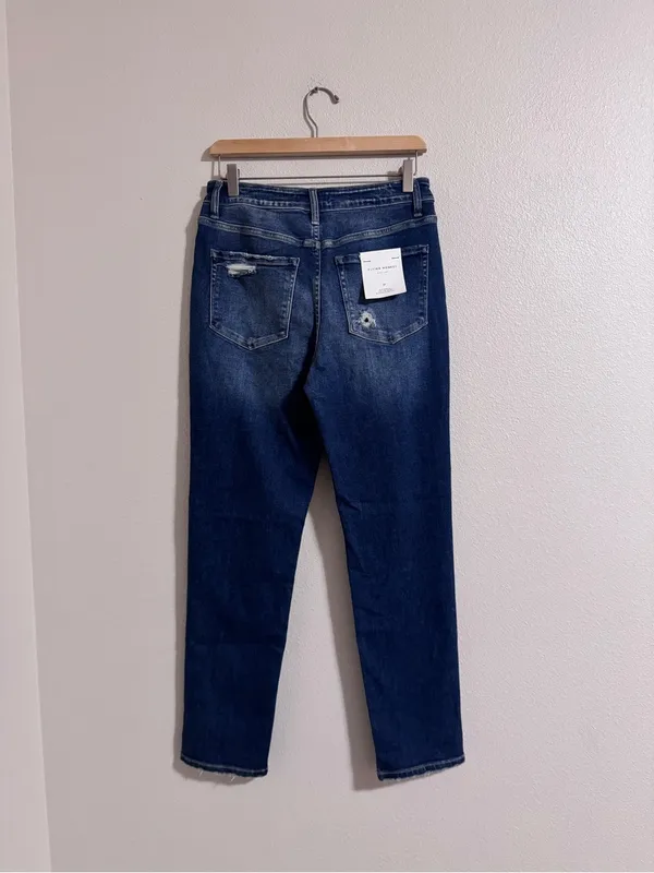 Flying Monkey Women’s Medium Indigo Ripped Skinny Jeans - Image 3