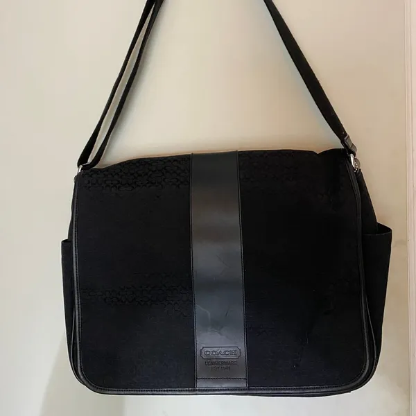 COACH Black Fabric Crossbody Bag - Image 14