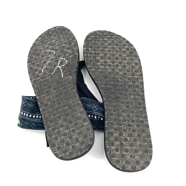 Sanuk Yoga Sling Aztec Printed Casual Boho Slip On Flip Flop Comfort Sandals - Image 4