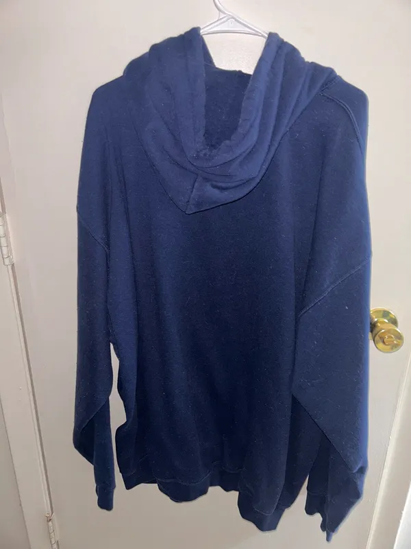 Gildan - Navy Blue Topsail Island Hoodie - 4XL - Image 3