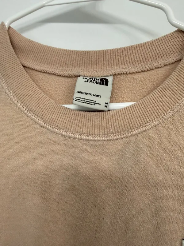 The North Face Tan Fleece Crewneck Pullover Women’s M - Image 7