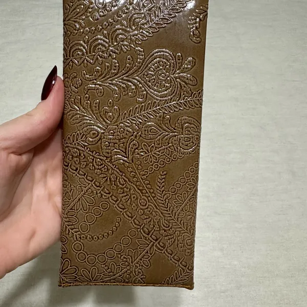 Leather wallet Brown - Image 3