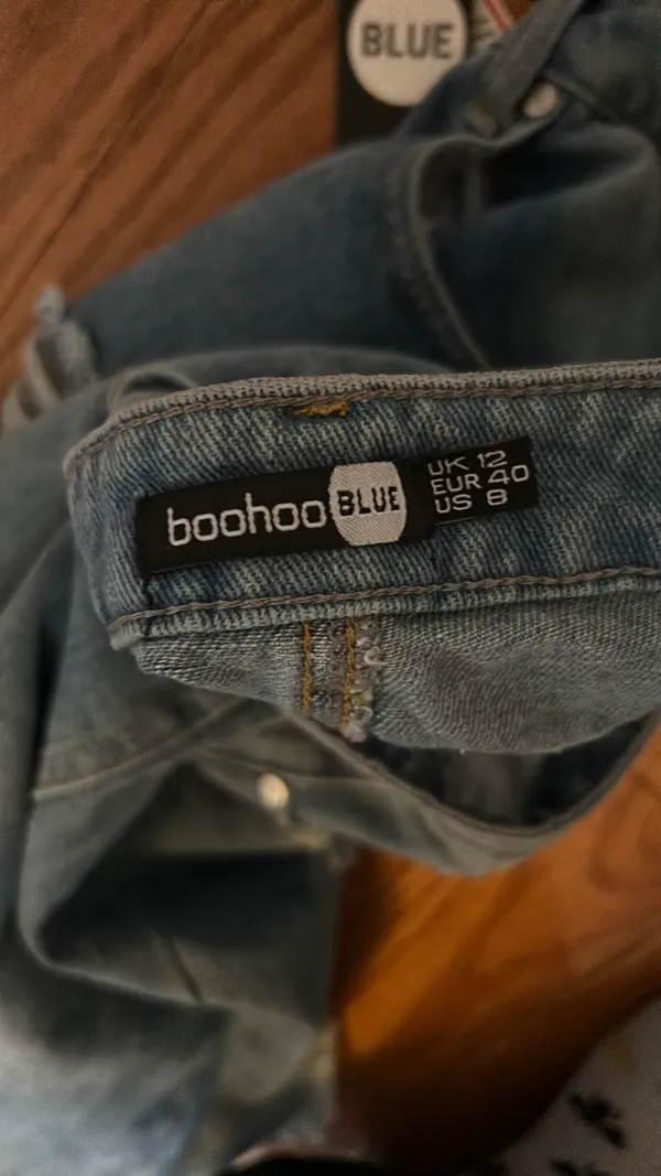 Boohoo Boho High Waist Jeans - Image 3
