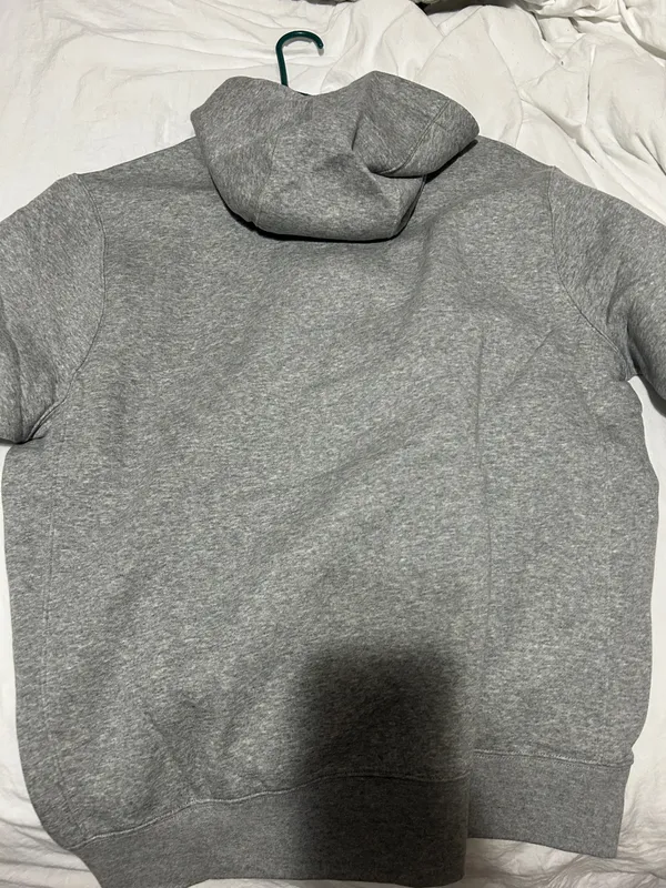 Nike Hoodie Grey Sweatshirt - Image 4