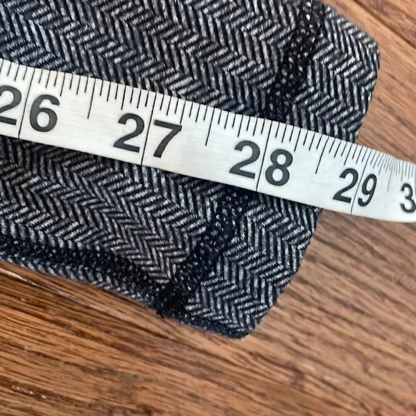 Lululemon houndstooth black piping low rise legging - Image 3