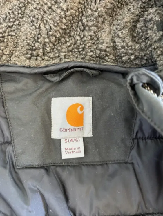carhartt women’s hooded utility jacket size small - Image 7