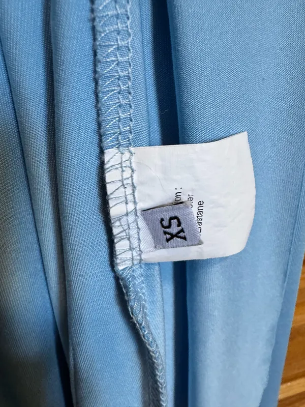 Light blue asymmetrical dress Size XS - Image 4