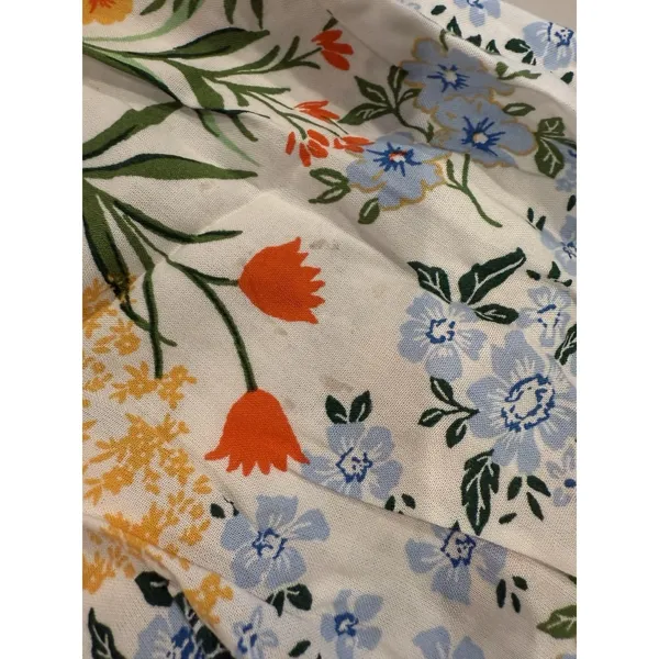Liberty Love Midi Dress XS Coastal Floral Cottage Preppy Travel Euro Summer - Image 6