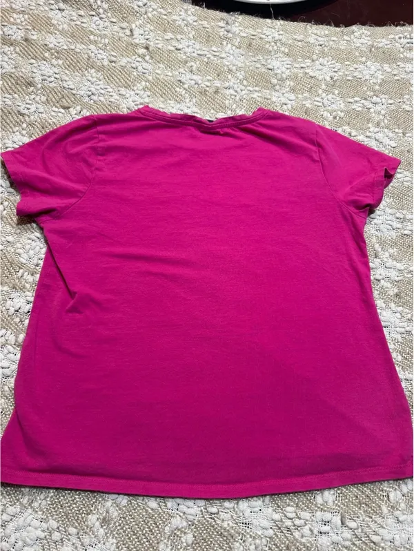 Trendy graphic print T-shirt, “”Bebe” size L - Image 2
