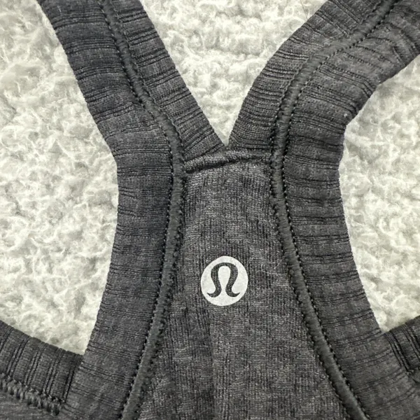 Lululemon Ebb To Street Tank Top Black Athletic Athleisure Yoga Women's 8 - Image 3