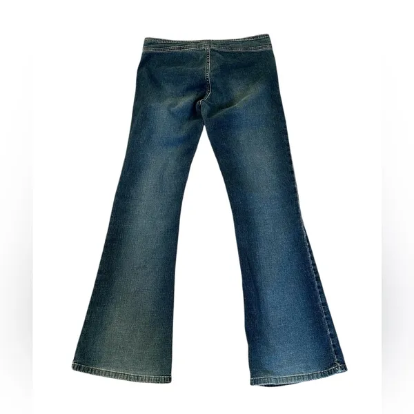 Vintage Y2K Paris Blues Low Rise Flare Jeans Juniors Size 9 - Image 7