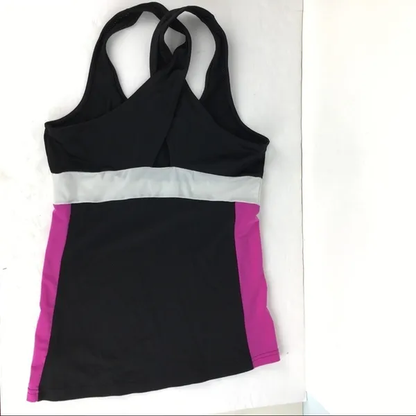 AERIE Fit Workout Criss Cross Back Tank Top Size M - Image 4