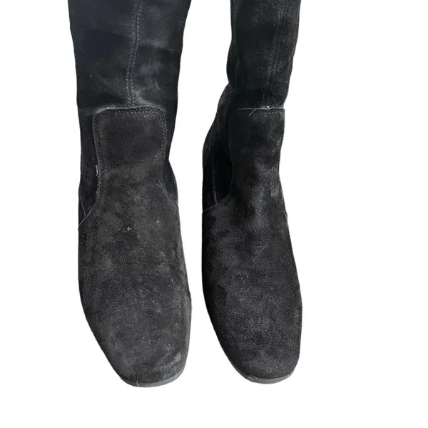 Manas Design Italy Black Suede Heeled Boots 7 - Image 9