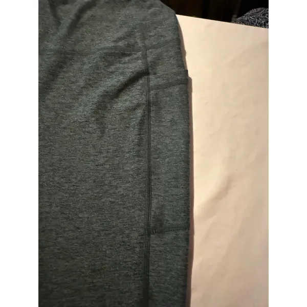 Marika Womens High Waisted Heather Green Pocket Leggings Size Medium - Image 7