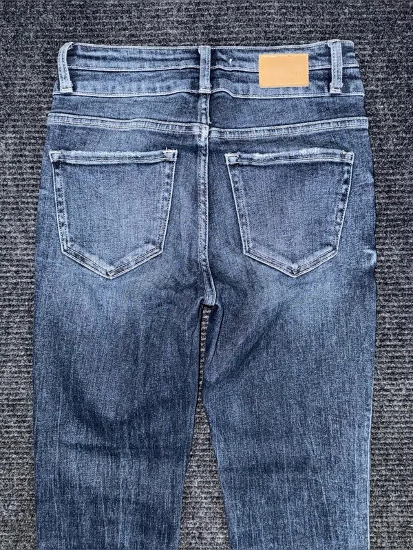 Buckle BKE Billie Slim Fit High Rise Tailored Bootcut Jeans Sz 26 x 29.5 PBK126S - Image 4