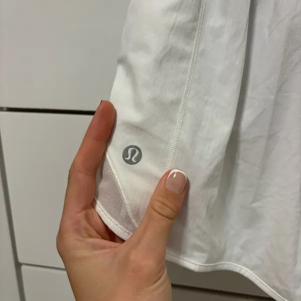 Lululemon Hotty Hot Short Long 4" White - Image 6