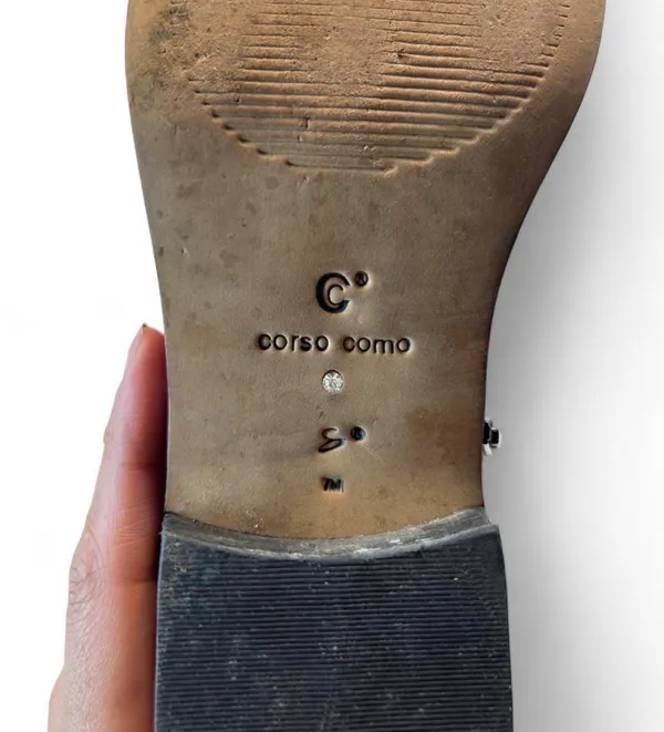 Corso Como Women's Classics Black Leather Riding Boots Side Zipper  - Image 6