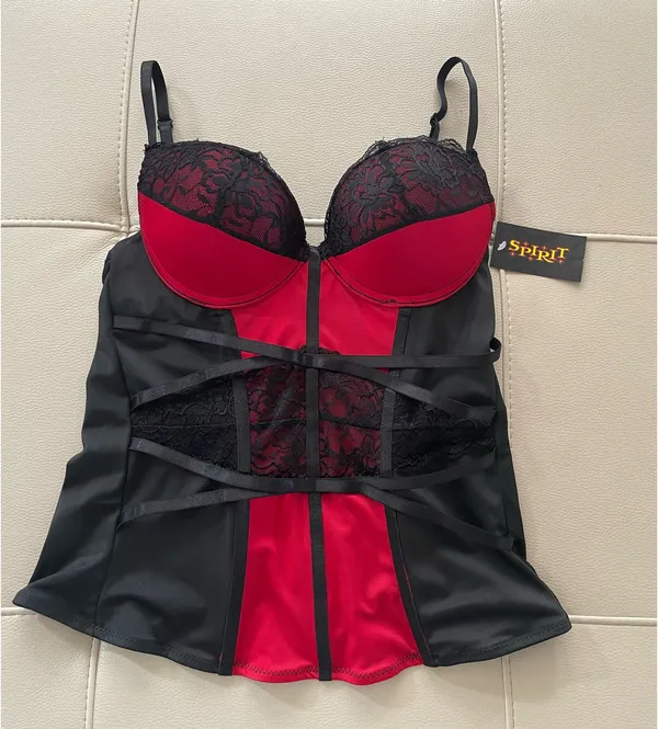 Spirit lace Corset Halloween top - Image 2