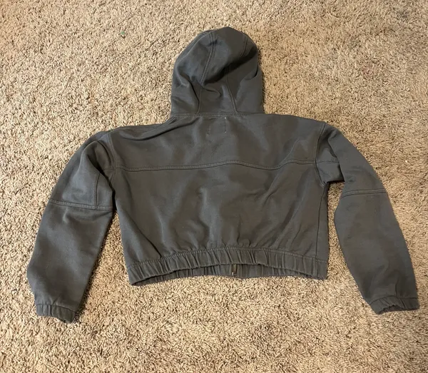 Ashley-Vintage Charm Cropped Hoodie - Image 2