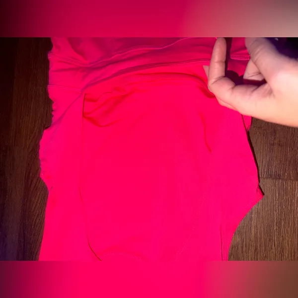 Free people Movement Easy Does It Dress active cutout mini tennis logo $98 pink - Image 5