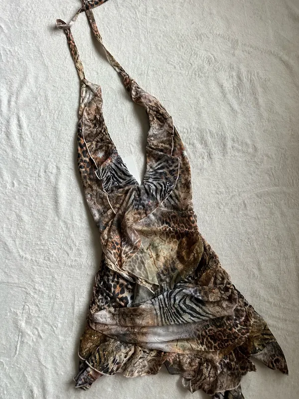 Outcast Clothing ANNIKA MINI DRESS DUNE - Image 5