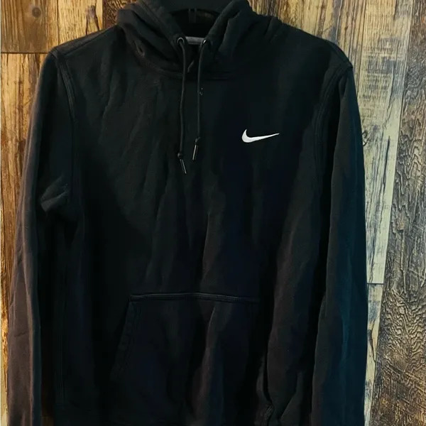 Nike mens/ women's black hooded sweater size small - Image 2