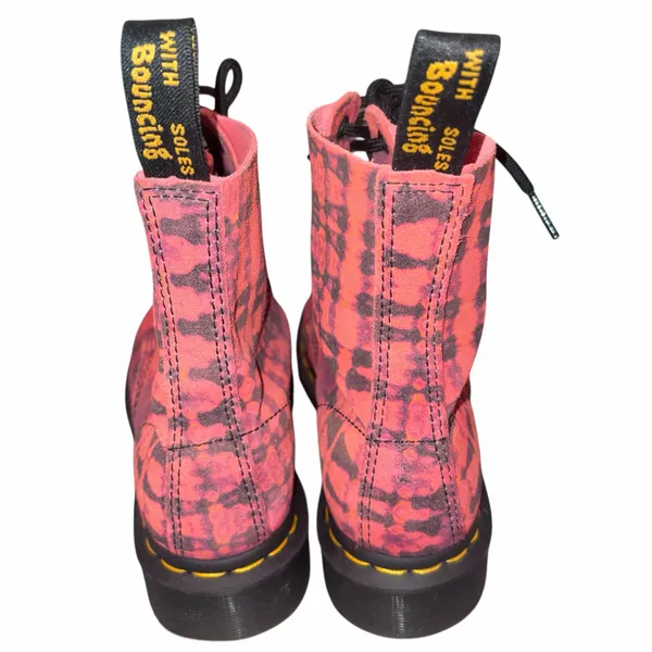 Dr. Marten’s 1460 Pascal Tie Dye Leather Lace Up Combat Boots 6 - Image 6