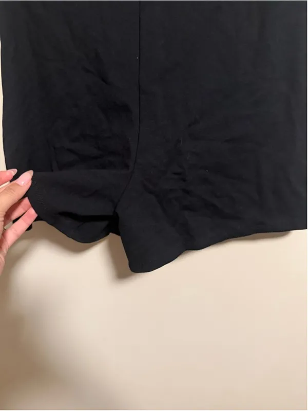 Calzedonia Punto di Milano Knit Skort Skirt Skorts Black- Size Medium - Image 8