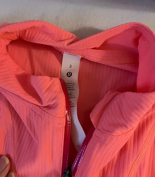 Lululemon Gloss Trim Run 1/2 Half-Zip - Image 5