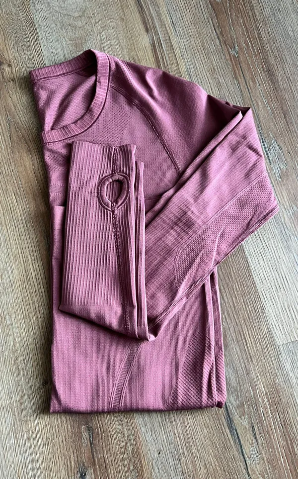 Lululemon Swiftly Tech Long Sleeve 2.0 Plum - Image 2