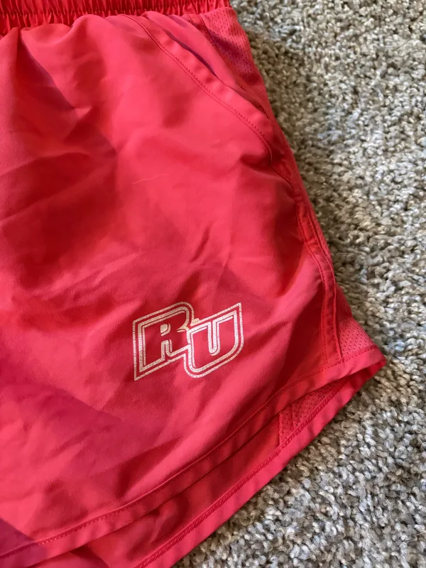 Rowan University Pink Running Shorts - Image 2