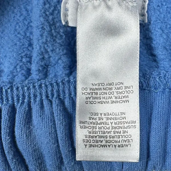 Garage Blue Jogger Sweatpants Women’s Size M Fleece Lined‎ Elastic Waist Pants - Image 8