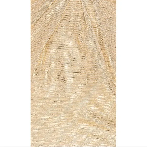 NWT Endless Rose x Revolve Gold Surplice Dress - Image 4