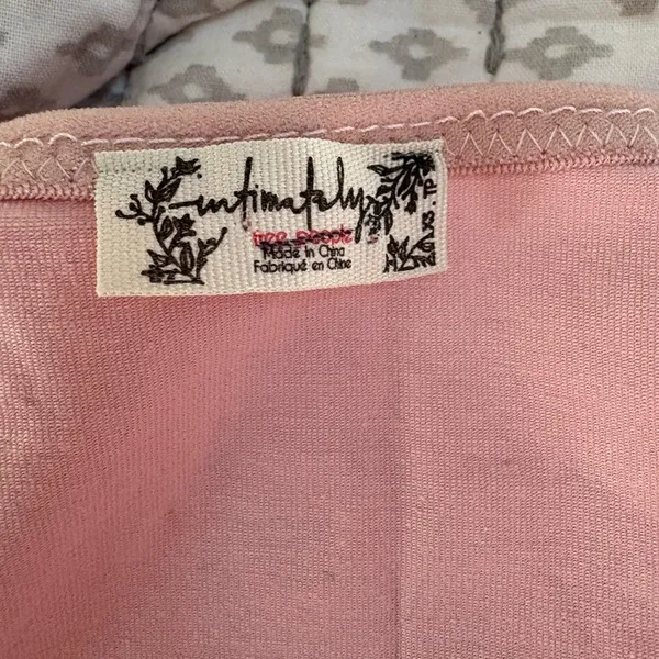 Pink Bodysuit‎ Intimately Free People Size XS New - Image 7