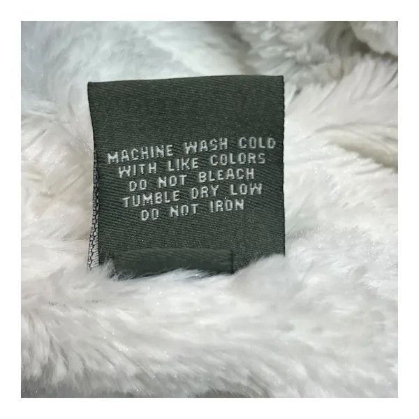 Joujou Bomber Jacket‎ Women Large Olive Green Faux Fur Lined Full Zip Utility - Image 13