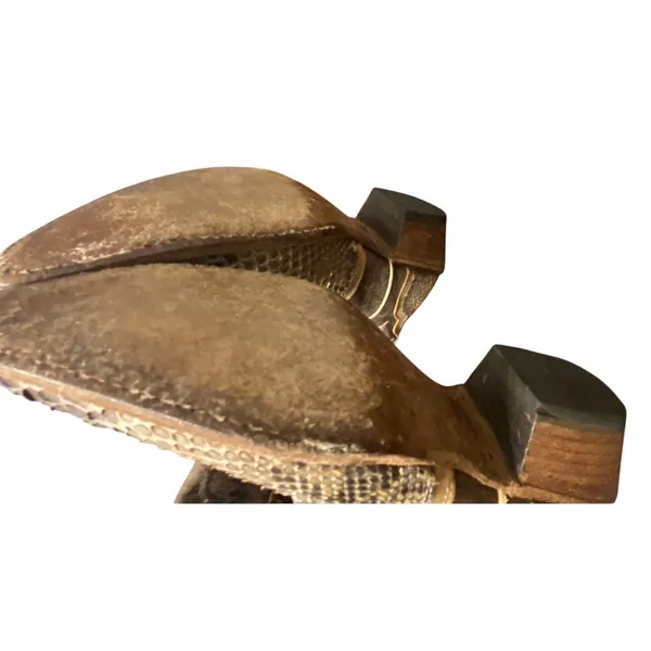 Idyllwind Triad Exotic Python Snip Toe Western Boots Brown Size 9B Cowgirl Rodeo - Image 10