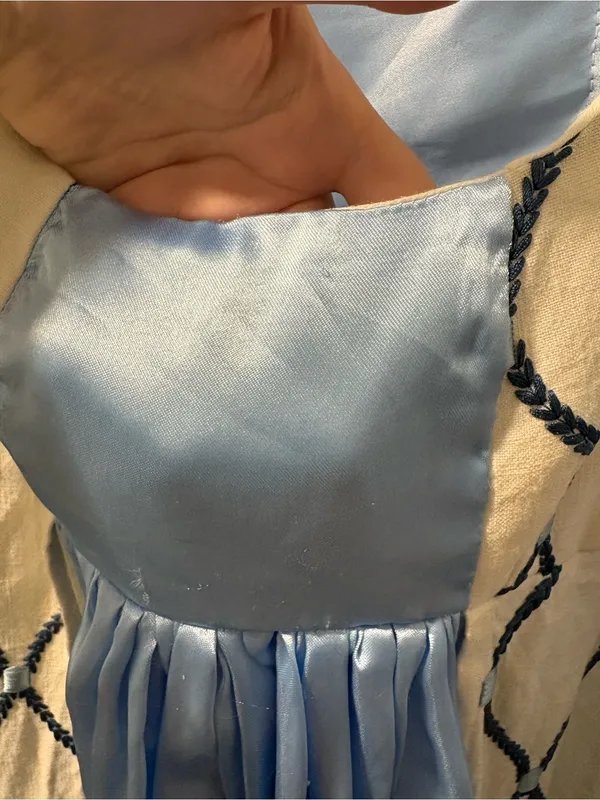 Ever After cosplay renaissance dress Blue Size L - Image 9