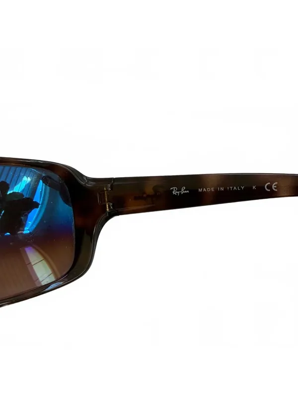 Ray Ban RB4068 Havana Tortoise Sunglasses Polarized Brown Polished Women's - Image 7