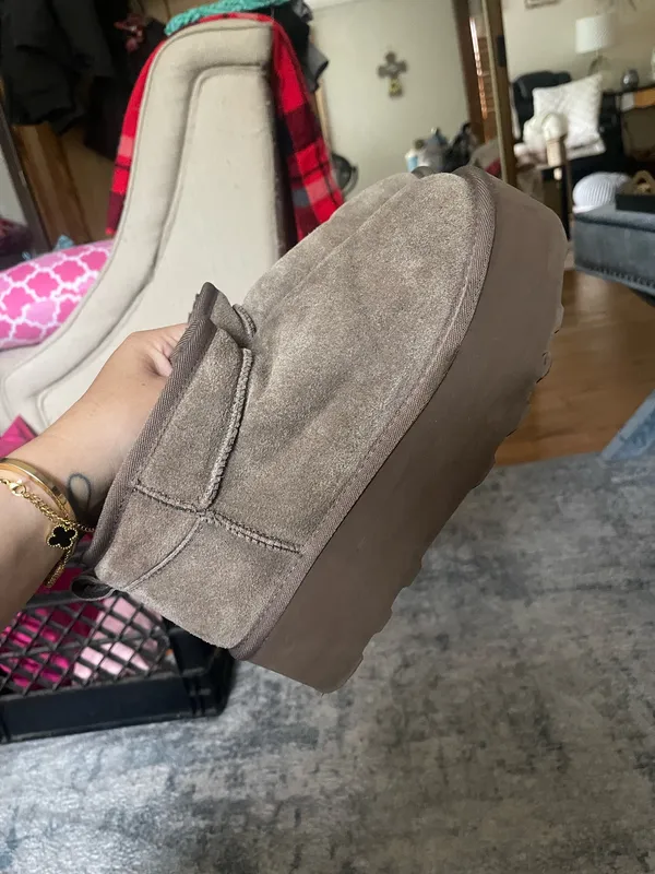 Cushionaire Hippy platform boots - Image 6