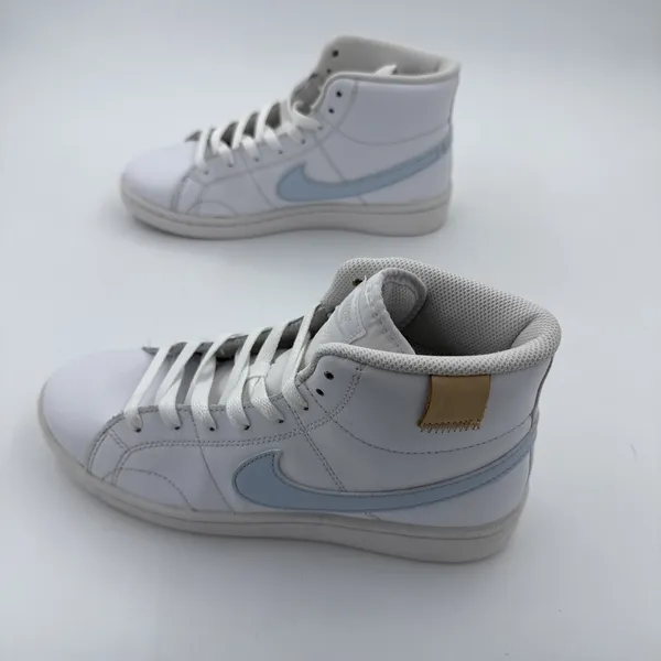 Nike Court Royale 2 Mid White Blue Tint Women's Sneakers CT1725-106 Size 7.5 - Image 5