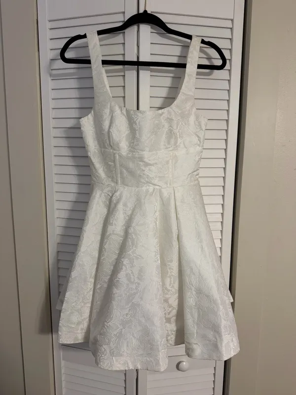 Showpo ivory/ white Mini Dress - Image 2