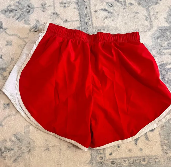 Nike Red  Dri-Fit Shorts size small - Image 2